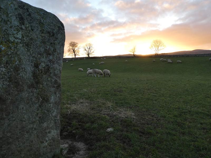 The Goggleby Stone on the outskirts of Shap Village